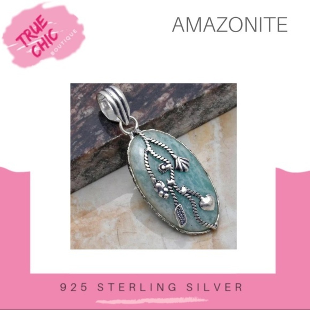 Amazonite Pendant
